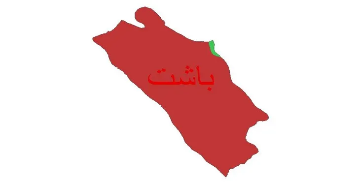 نقشه شیپ‌ فایل اقلیم‌شناسی شهرستان باشت + 7 لایه اقلیمی