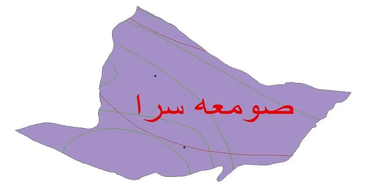 نقشه شیپ‌ فایل اقلیم‌شناسی شهرستان صومعه سرا + 7 لایه اقلیمی