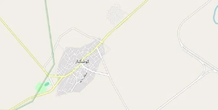 دانلود نقشه شهر کوشکنار + pdf با کیفیت بالا