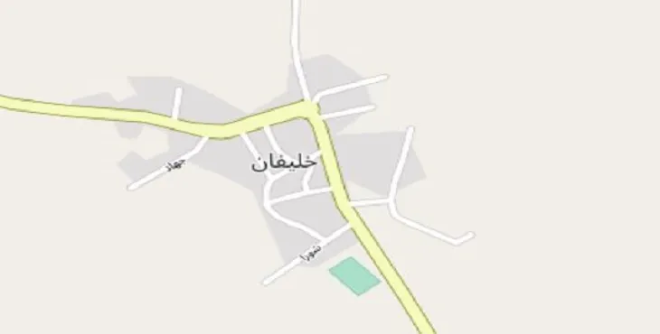 دانلود نقشه شهر خلیفان + pdf با کیفیت بالا