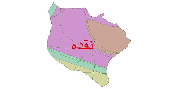 نقشه شیپ‌ فایل اقلیم‌شناسی شهرستان نقده + 7 لایه اقلیمی