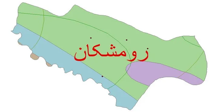 نقشه شیپ‌ فایل اقلیم‌شناسی شهرستان رومشکان + 7 لایه اقلیمی