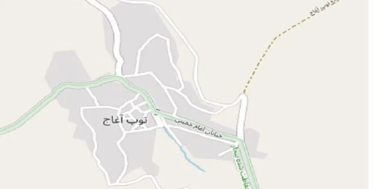 دانلود نقشه شهر توپ آغاج + pdf با کیفیت بالا