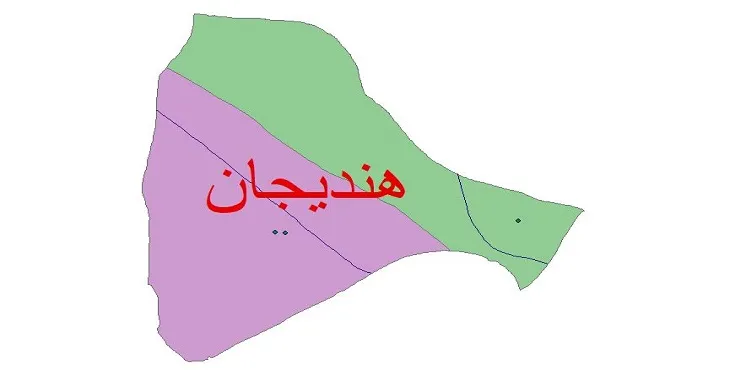 نقشه شیپ‌ فایل اقلیم‌شناسی شهرستان هندیجان + 7 لایه اقلیمی