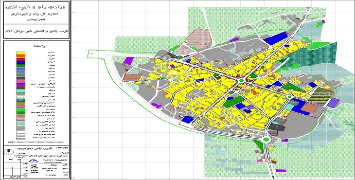 دانلود آلبوم نقشه های طرح جامع-تفصیلی شهر سریش آباد