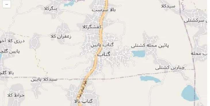 دانلود نقشه شهر گتاب + pdf با کیفیت بالا
