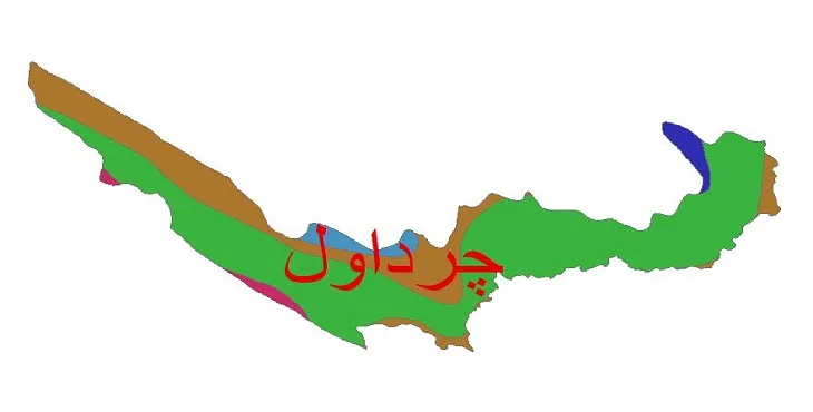 نقشه شیپ‌ فایل اقلیم‌شناسی شهرستان چرداول + 7 لایه اقلیمی