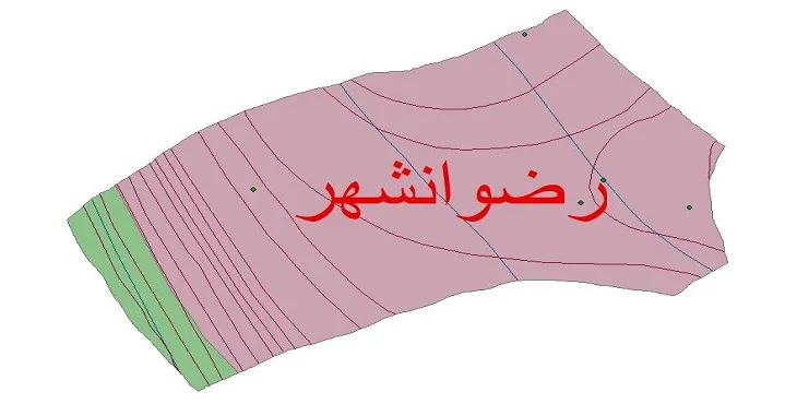 نقشه شیپ‌ فایل اقلیم‌شناسی شهرستان رضوانشهر + 7 لایه اقلیمی