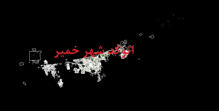 دانلود نقشه اتوکد شهر خمیر