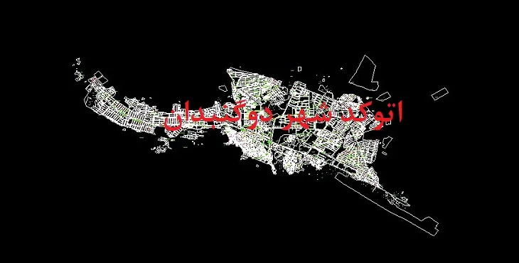 دانلود نقشه اتوکد شهر دوگنبدان