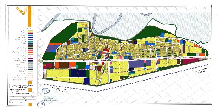 دانلود طرح جامع شهر رامشیر سال 88 + آلبوم نقشه ها