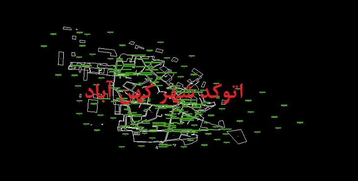 دانلود نقشه اتوکد شهر کهن آباد
