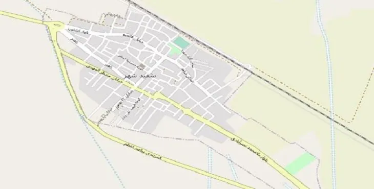 دانلود نقشه شهر سفید شهر + pdf با کیفیت بالا