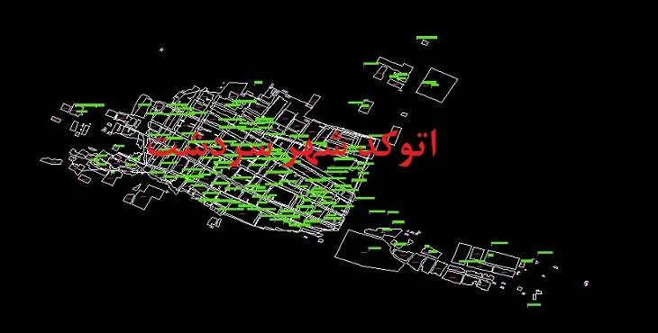 دانلود نقشه اتوکد شهر سردشت خوزستان