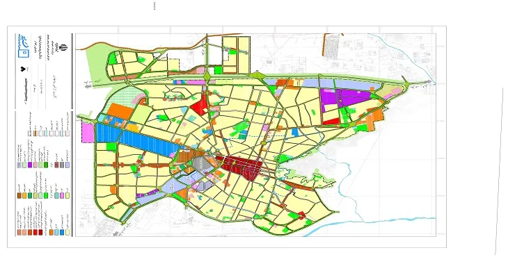 دانلود بازنگری طرح جامع شهر زاهدان سال 97 + نقشه ها