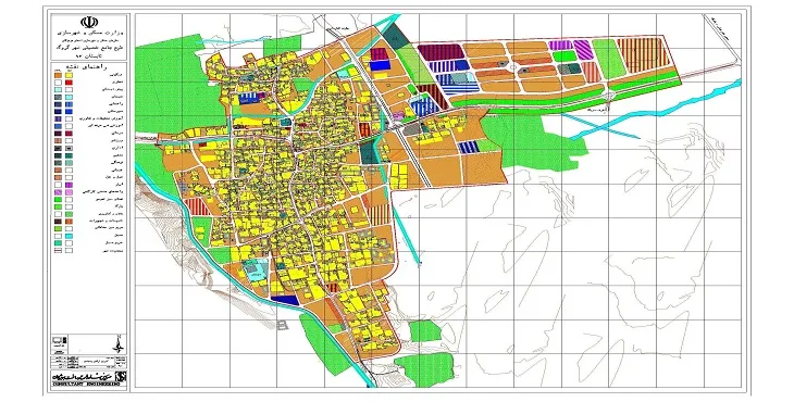 دانلود طرح جامع شهر گروک سال 92 + آلبوم نقشه ها