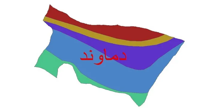 نقشه شیپ‌ فایل اقلیم‌شناسی شهرستان دماوند + 7 لایه اقلیمی