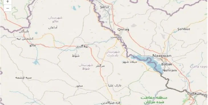 دانلود نقشه شهرستان پلدشت + pdf با کیفیت بالا