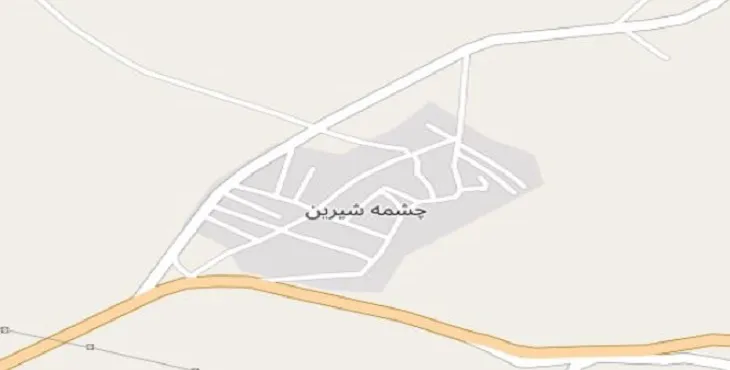 دانلود نقشه شهر چشمه شیرین + pdf با کیفیت بالا