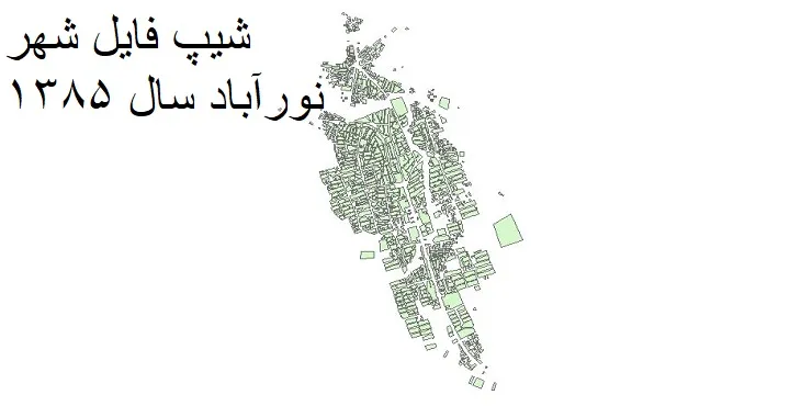 دانلود شیپ فایل بلوک آماری شهر نورآباد دلفان
