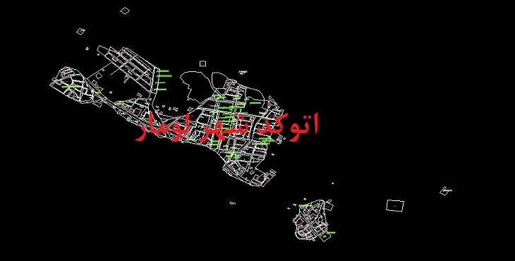 دانلود نقشه اتوکد شهر لومار