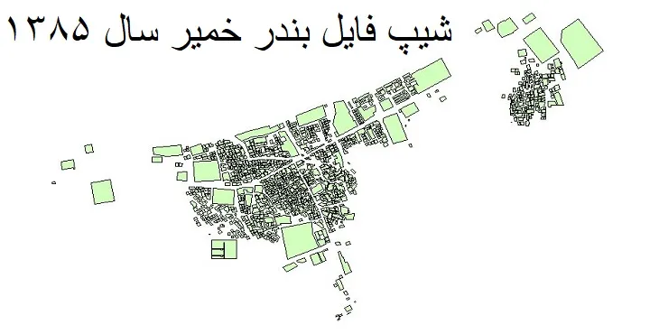 دانلود شیپ فایل بلوک آماری شهر خمیر