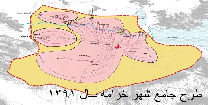 دانلود طرح جامع شهر خرامه سال 91