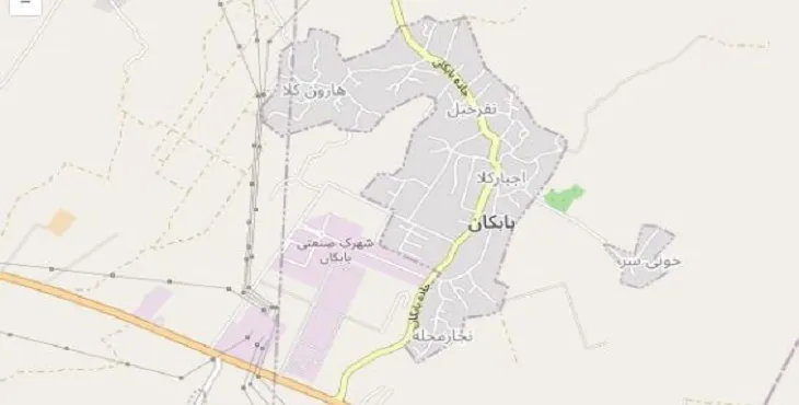 دانلود نقشه شهر بابکان + pdf با کیفیت بالا
