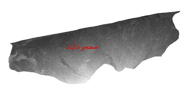 دانلود نقشه دم (DEM) شهرستان محمودآباد | دقت 30 متر