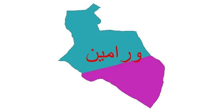 نقشه شیپ‌ فایل اقلیم‌شناسی شهرستان ورامین + 7 لایه اقلیمی