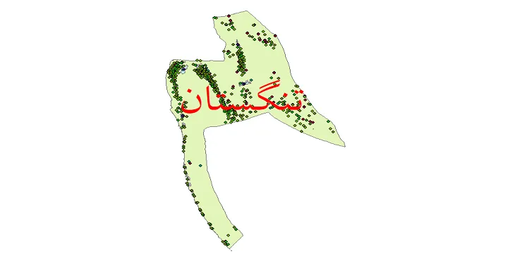 دانلود نقشه جمعیت نقاط شهری و روستایی شهرستان تنگستان از سال 1335 تا 1395