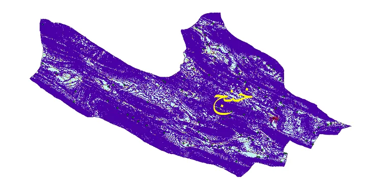 دانلود نقشه های شیپ فایل شهرستان خنج + کاملترین لایه GIS