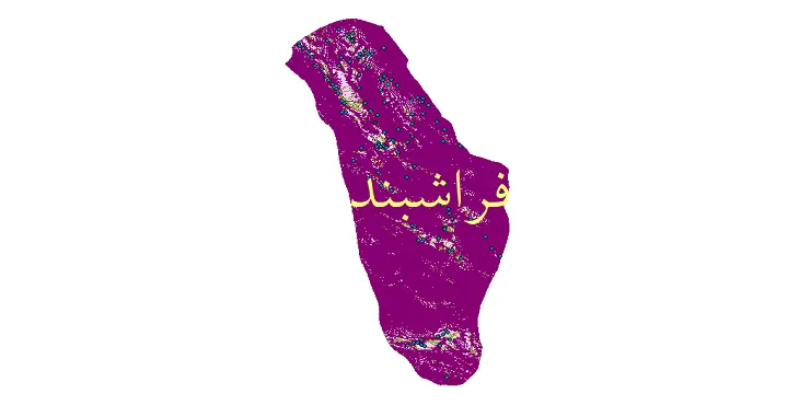 دانلود نقشه های شیپ فایل شهرستان فراشبند + کاملترین لایه GIS